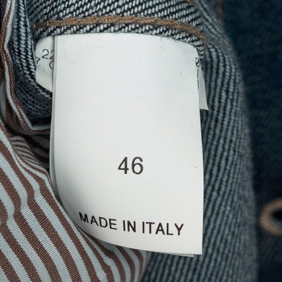 Brunello Cucinelli SS/22 Blue Cotton-Denim Jean Jacket - Picture 14 of 16